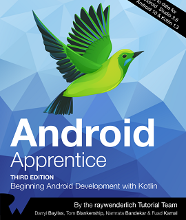 Android Apprentice, 3rd Edition